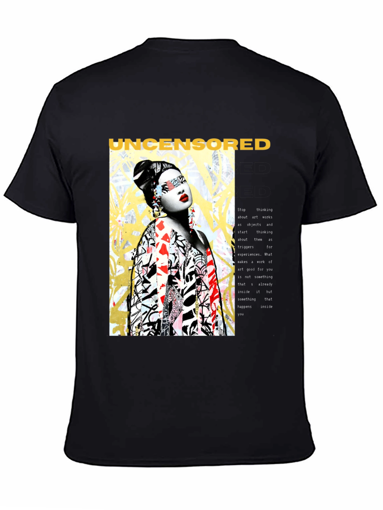 Uncensored Art Graphic Tee