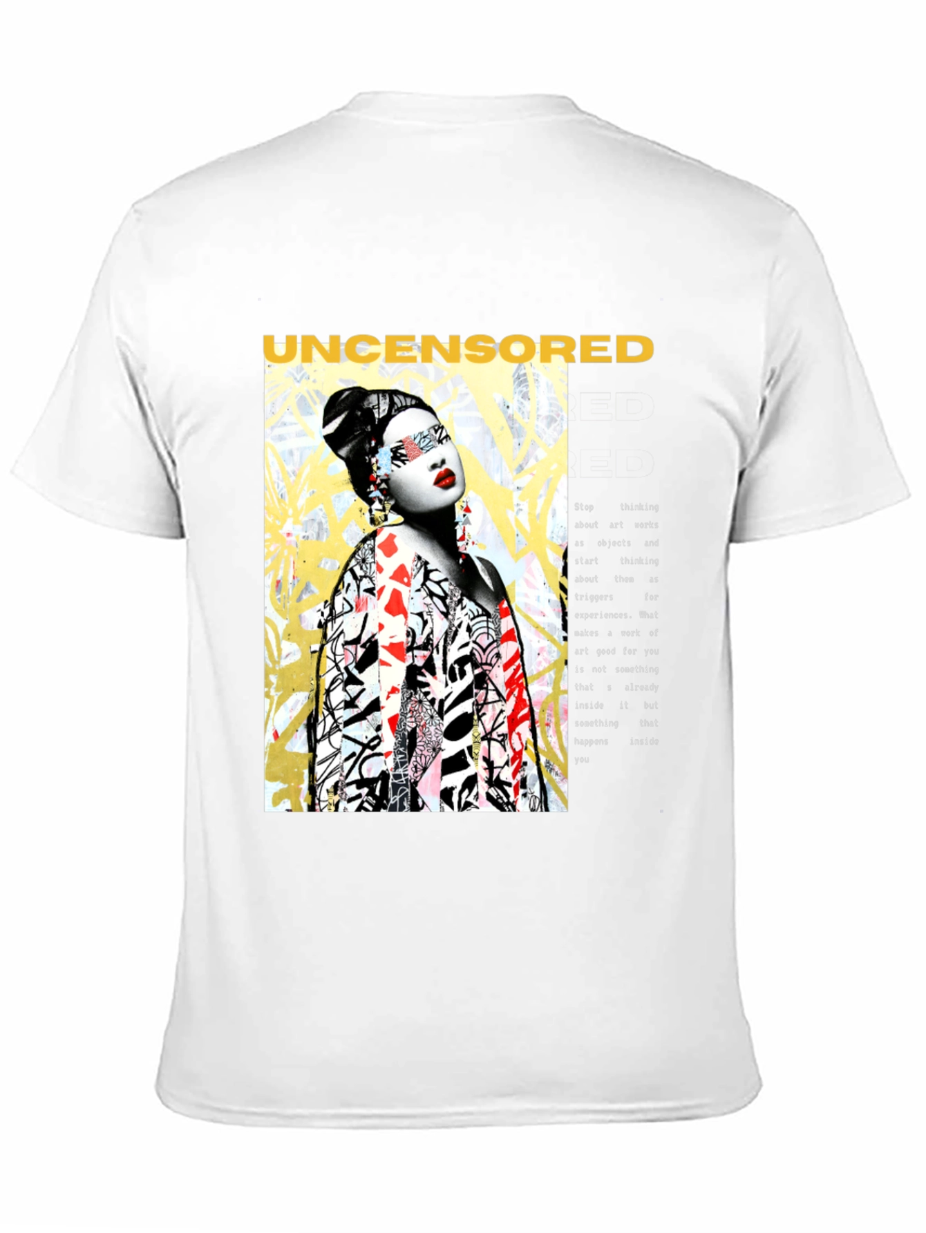 Uncensored Art Graphic Tee