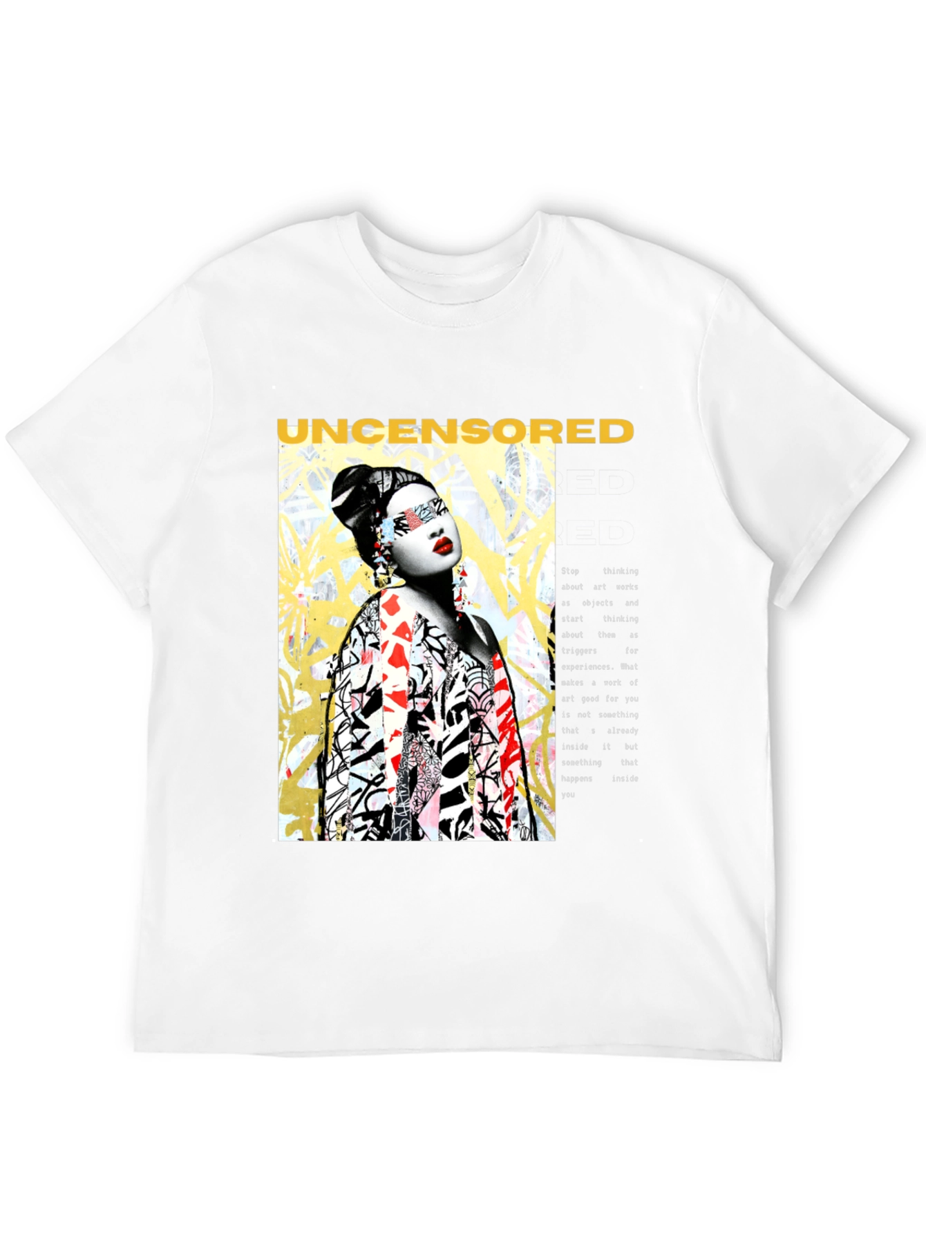 Uncensored Art Graphic Tee