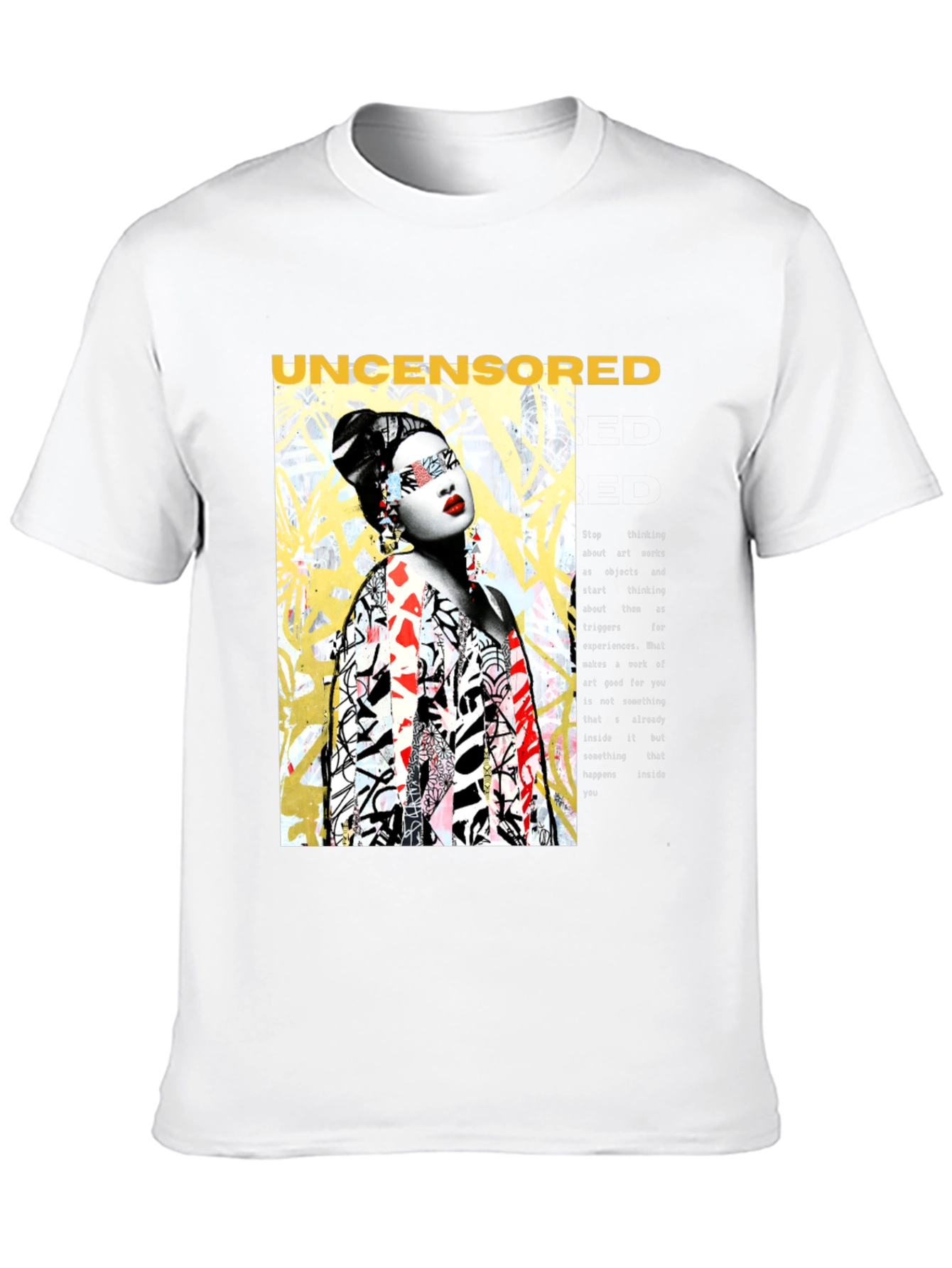 Uncensored Art Graphic Tee