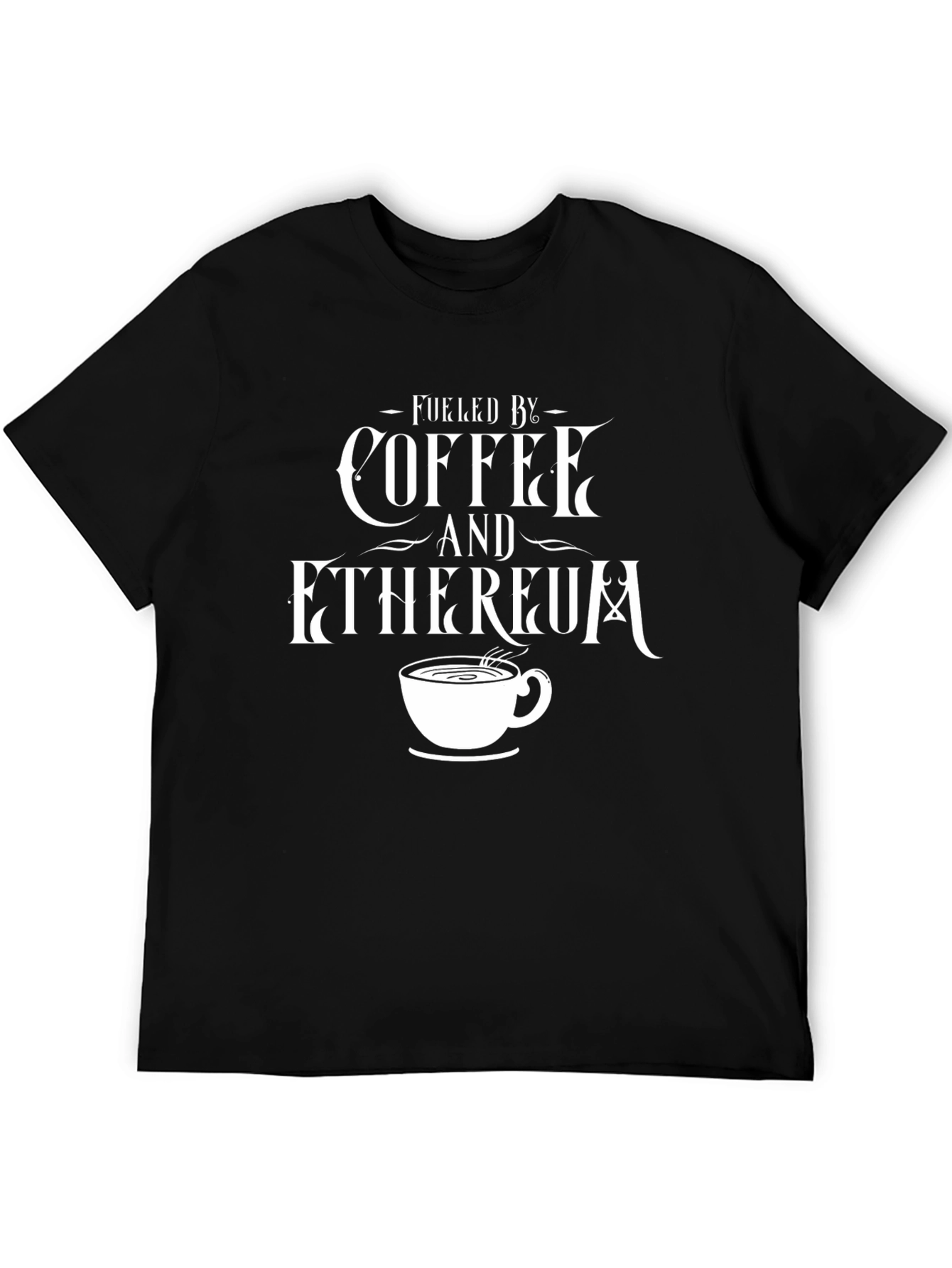 Fueled by Coffee & Ethereum - Graphic T-Shirt