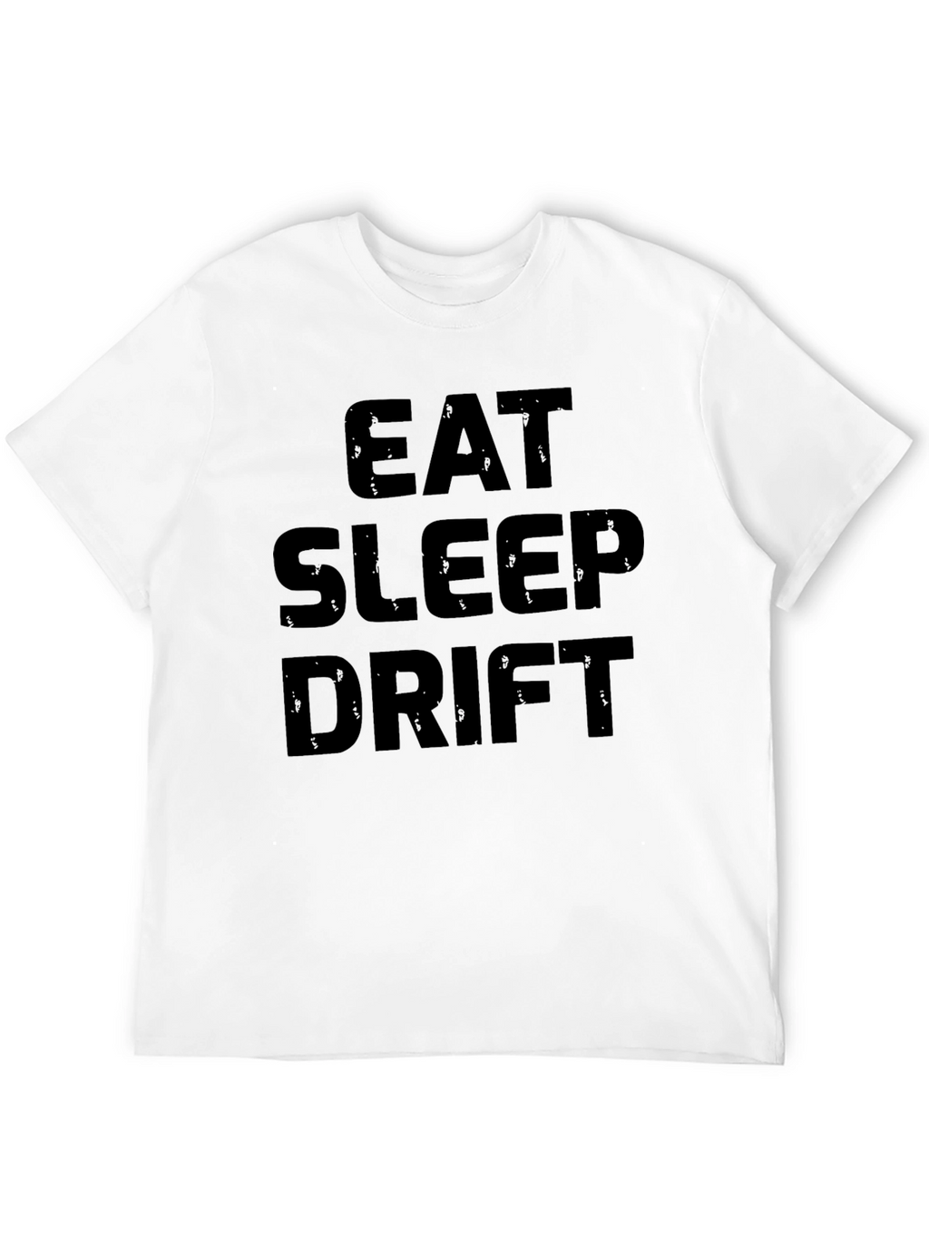 Eat Sleep Drift Graphic T-Shirt - Black
