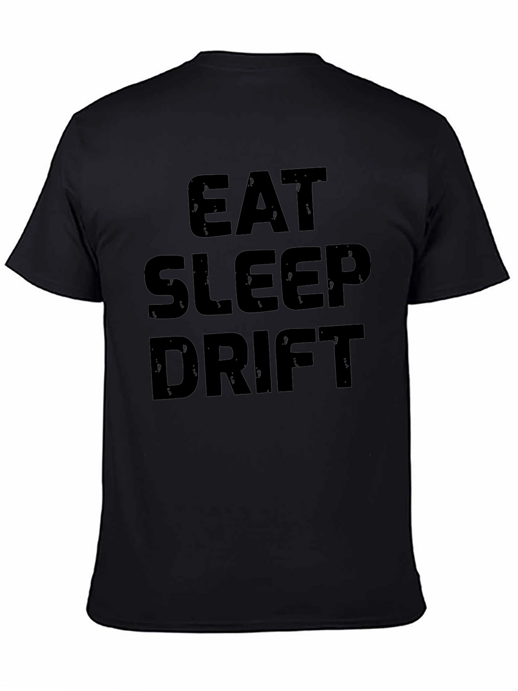 Eat Sleep Drift Graphic T-Shirt - Black