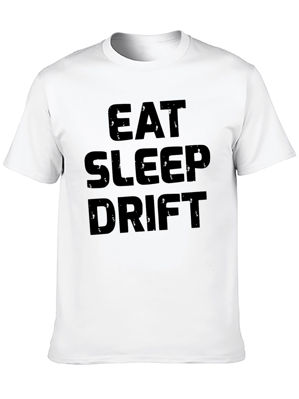 Eat Sleep Drift Graphic T-Shirt - Black