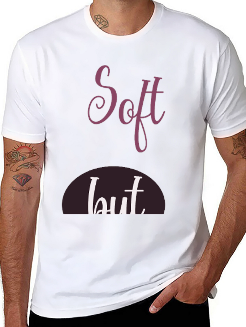 Soft But Graphic T-Shirt - Comfortable & Stylish
