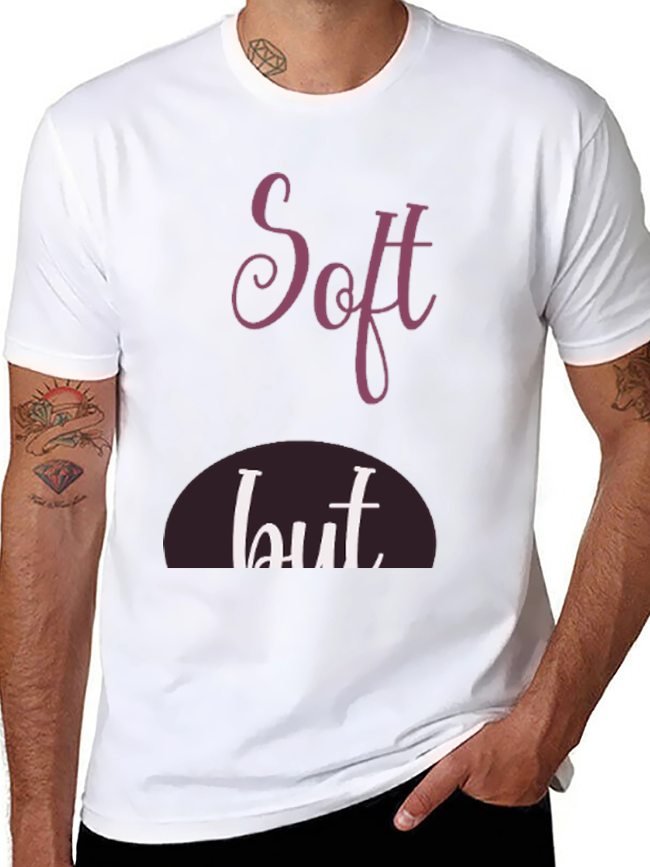 Soft But Graphic T-Shirt - Comfortable & Stylish