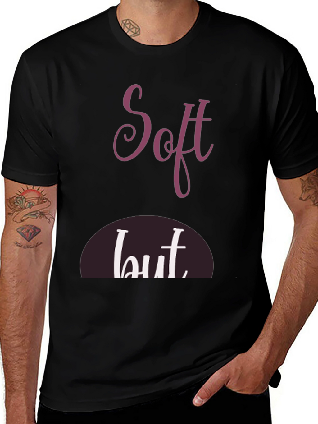 Soft But Graphic T-Shirt - Comfortable & Stylish