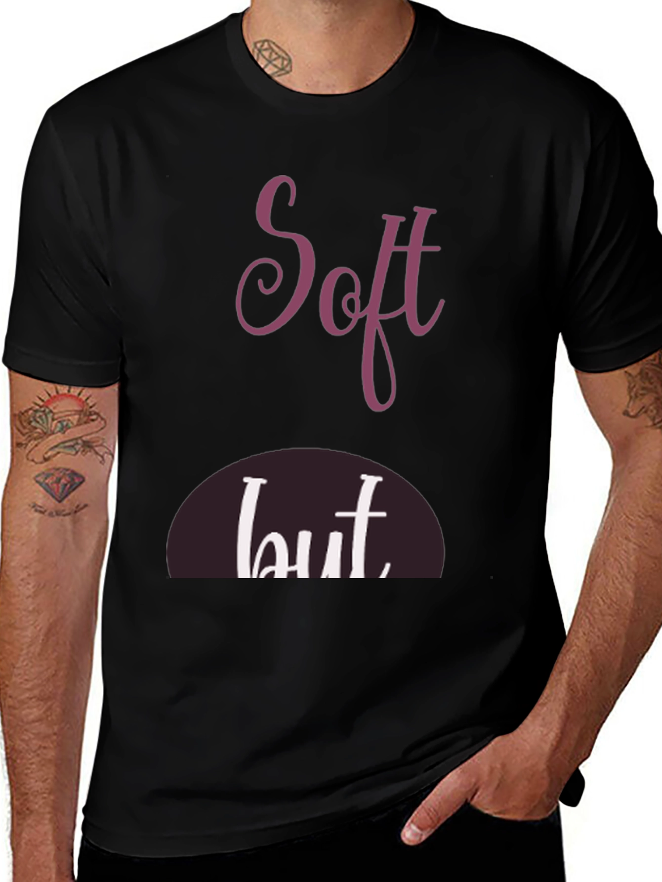 Soft But Graphic T-Shirt - Comfortable & Stylish
