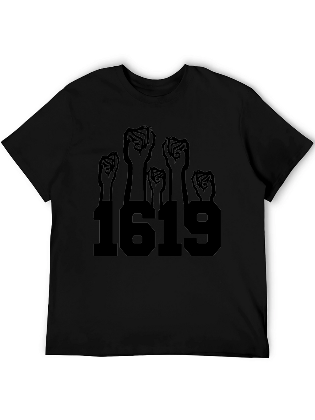 1619 Fist Graphic Tee - Black