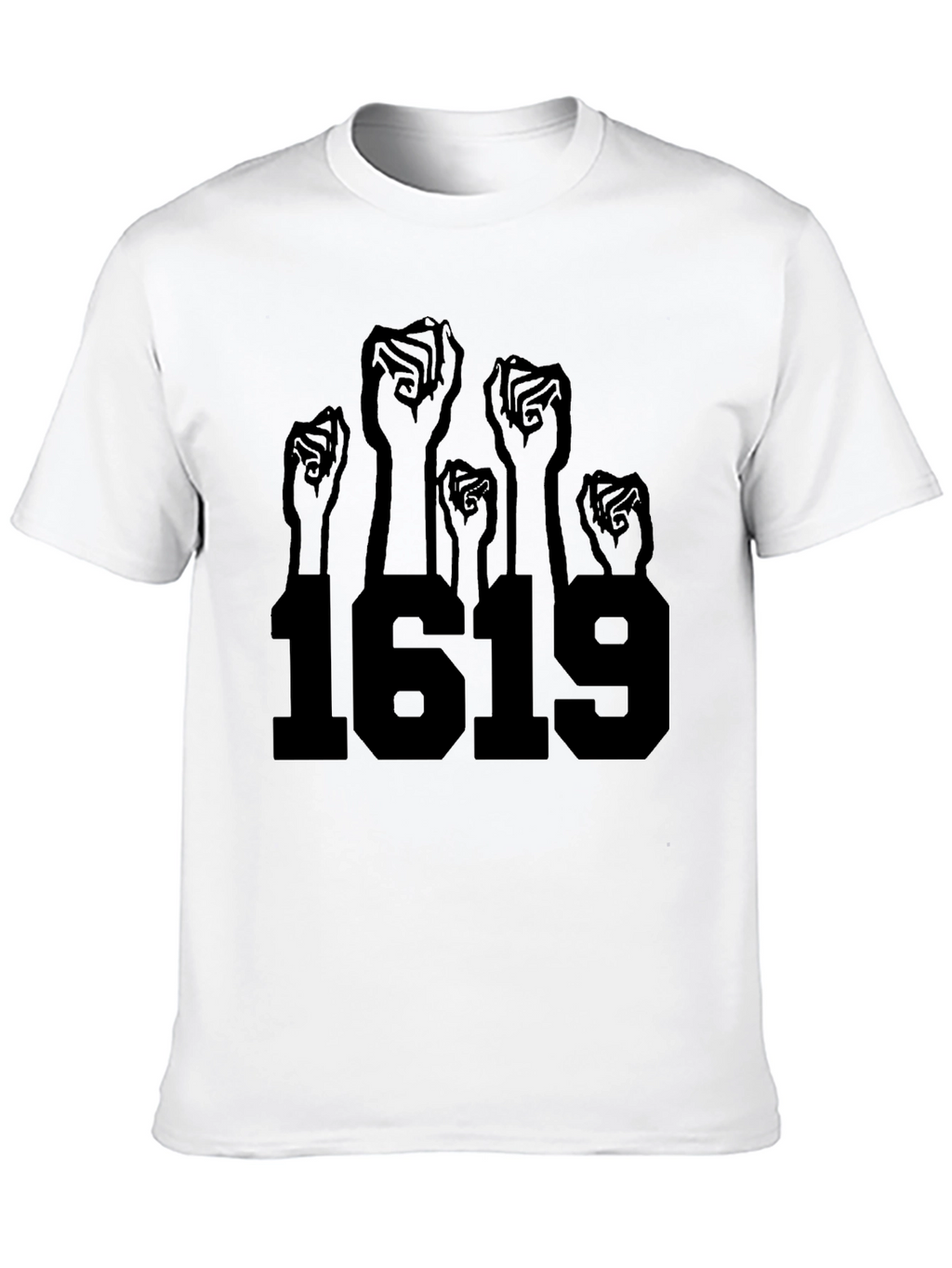 1619 Fist Graphic Tee - Black