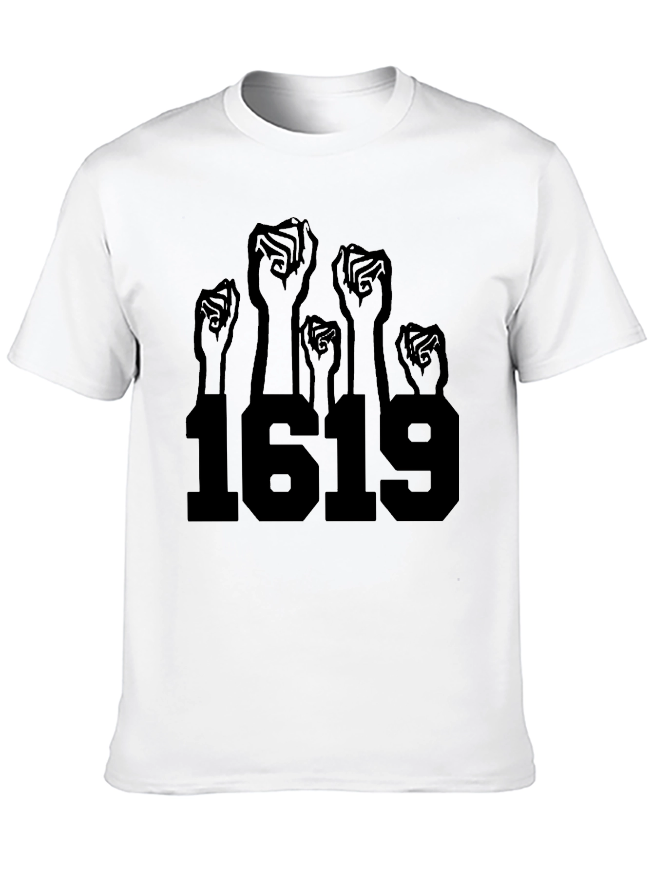 1619 Fist Graphic Tee - Black