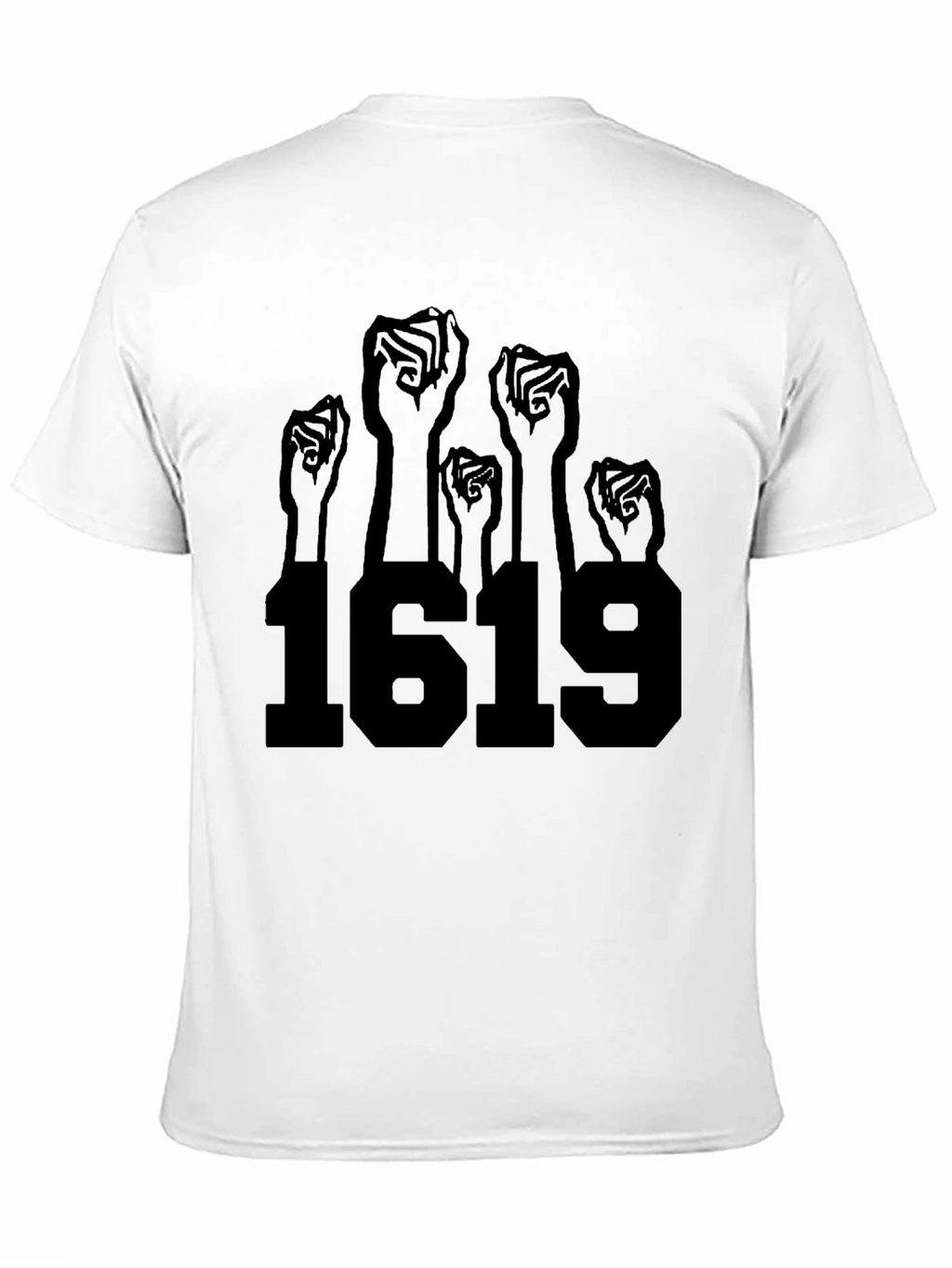 1619 Fist Graphic Tee - Black