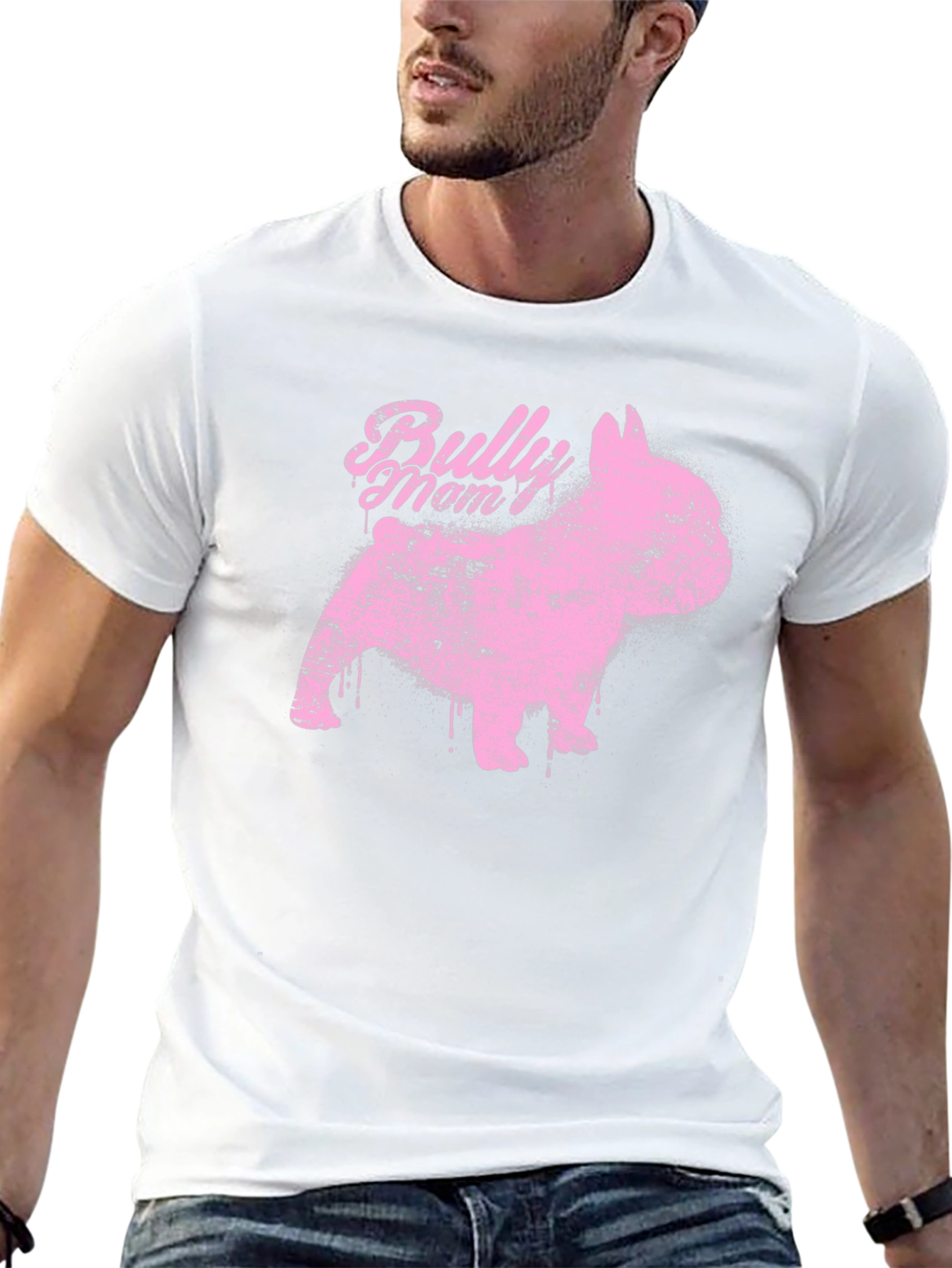 Bully Mom Tee - French Bulldog Graphic T-Shirt