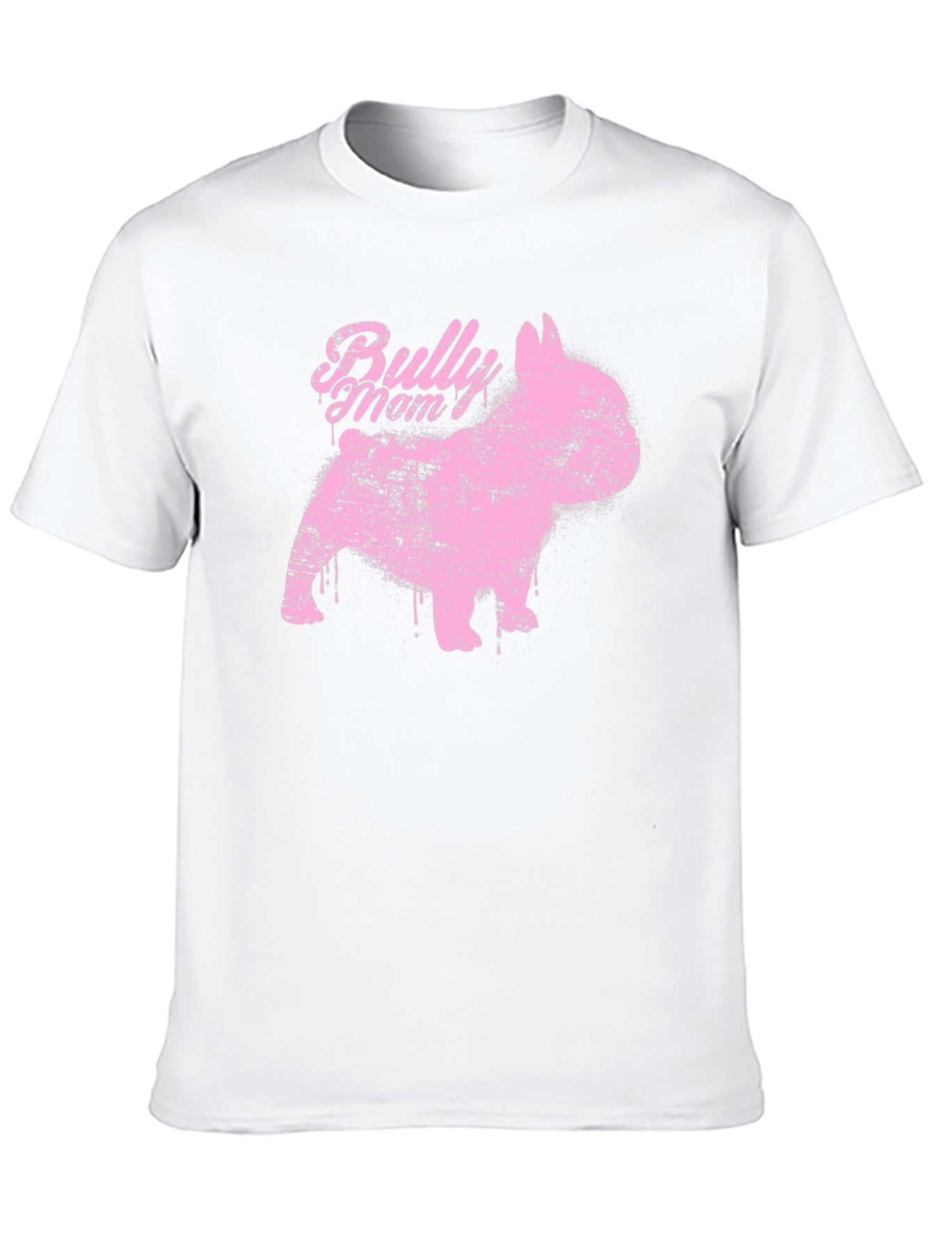 Bully Mom Tee - French Bulldog Graphic T-Shirt