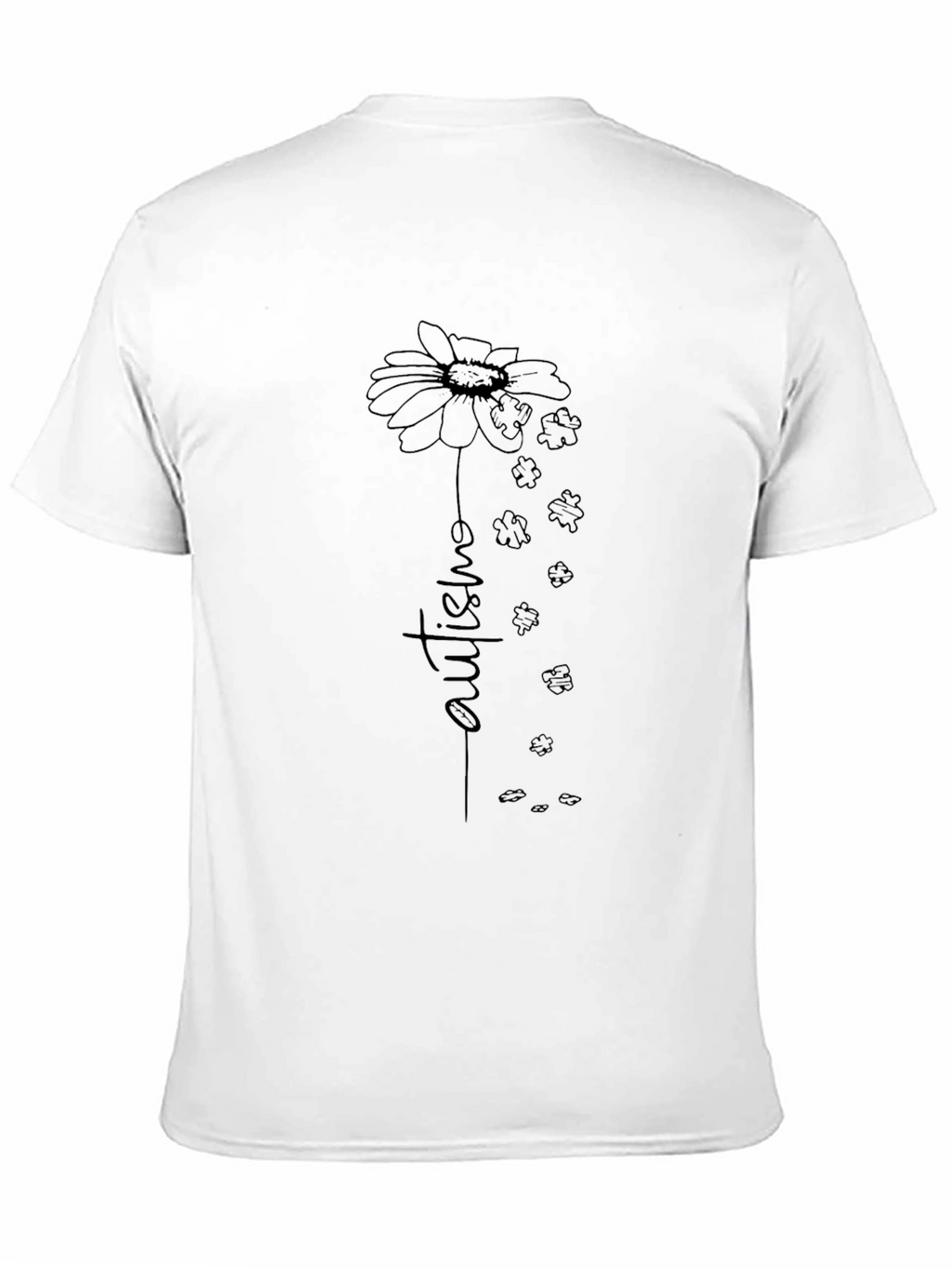 Autism Awareness Flower T-Shirt
