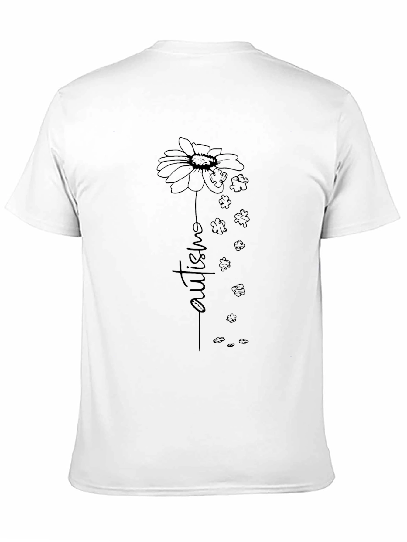 Autism Awareness Flower T-Shirt