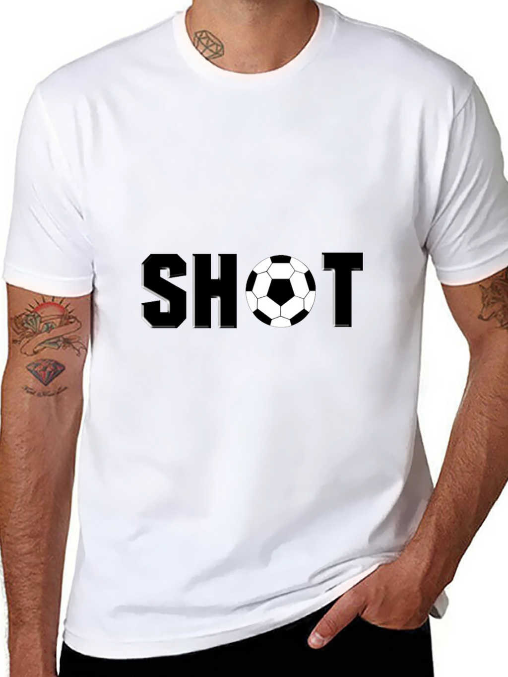 Soccer SHOT Graphic T-Shirt