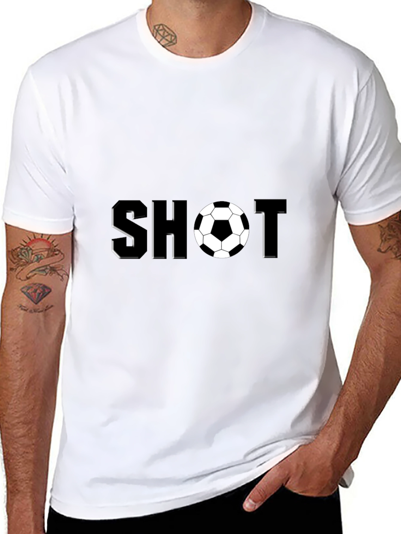 Soccer SHOT Graphic T-Shirt