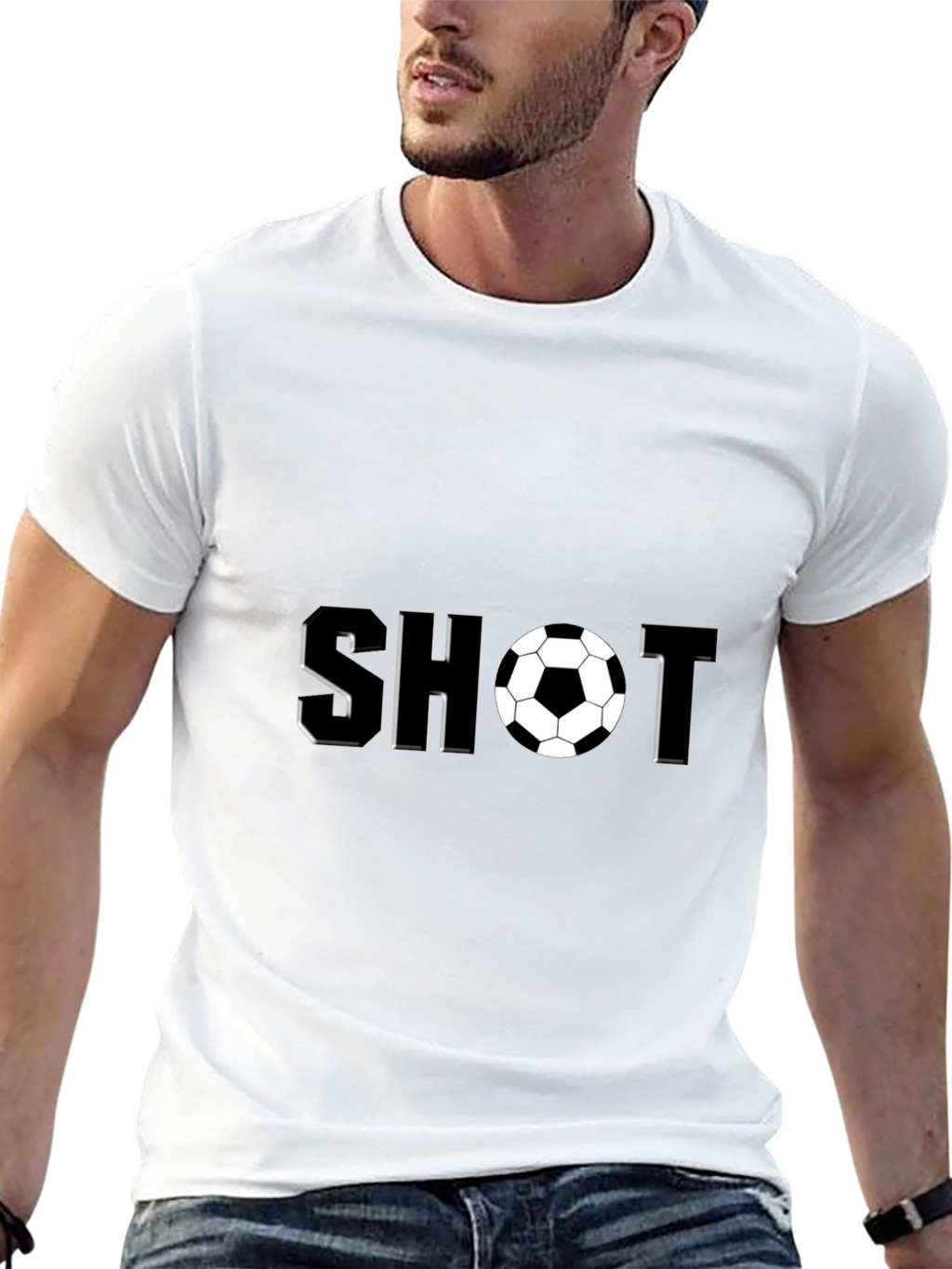 Soccer SHOT Graphic T-Shirt