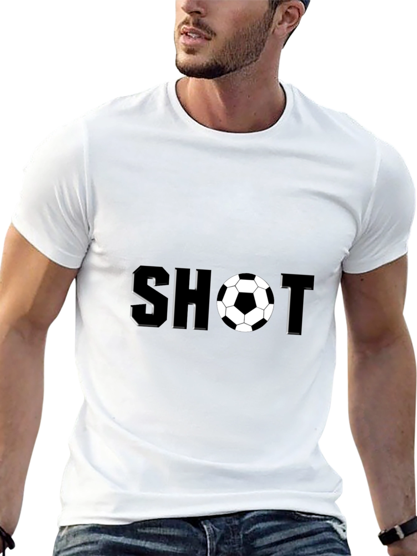 Soccer SHOT Graphic T-Shirt