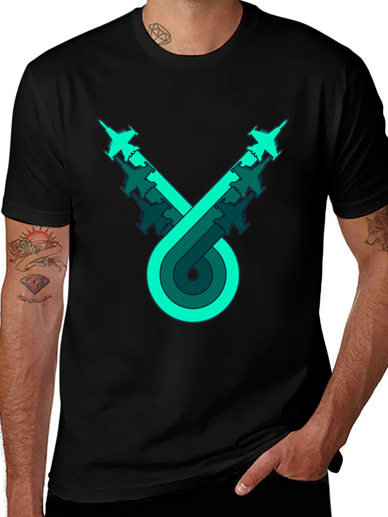 Jet Stream Graphic T-Shirt