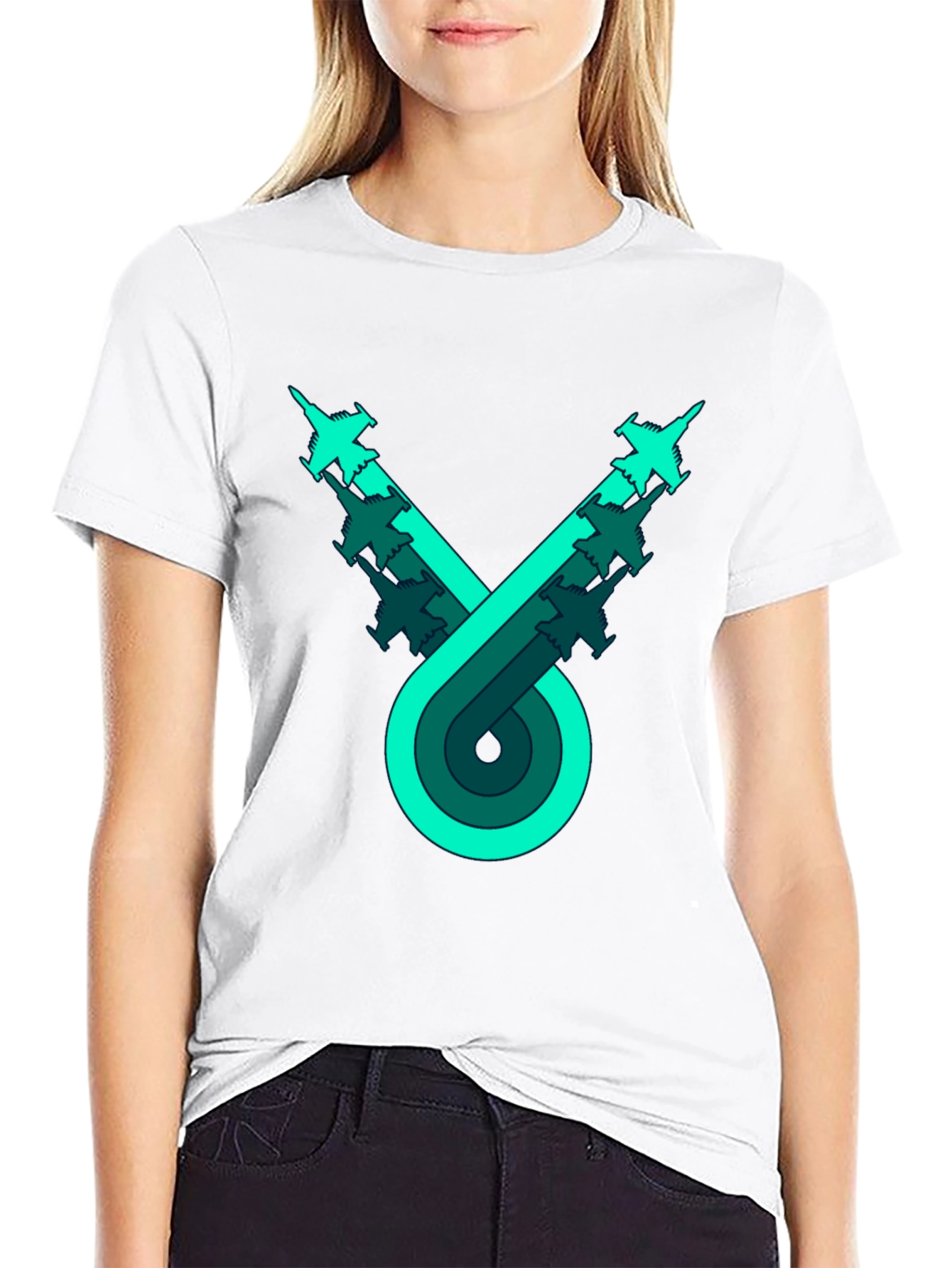 Jet Stream Graphic T-Shirt