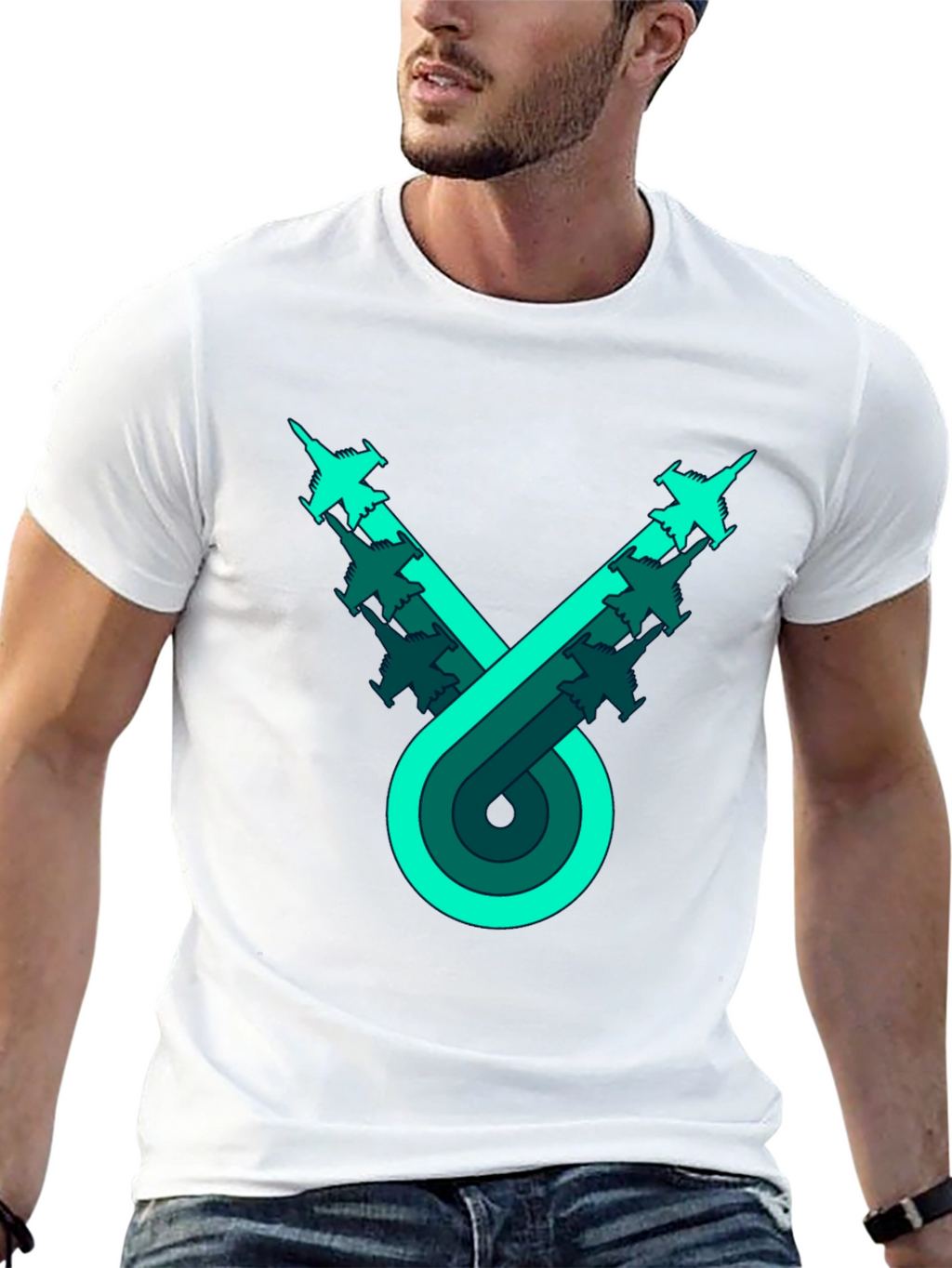 Jet Stream Graphic T-Shirt