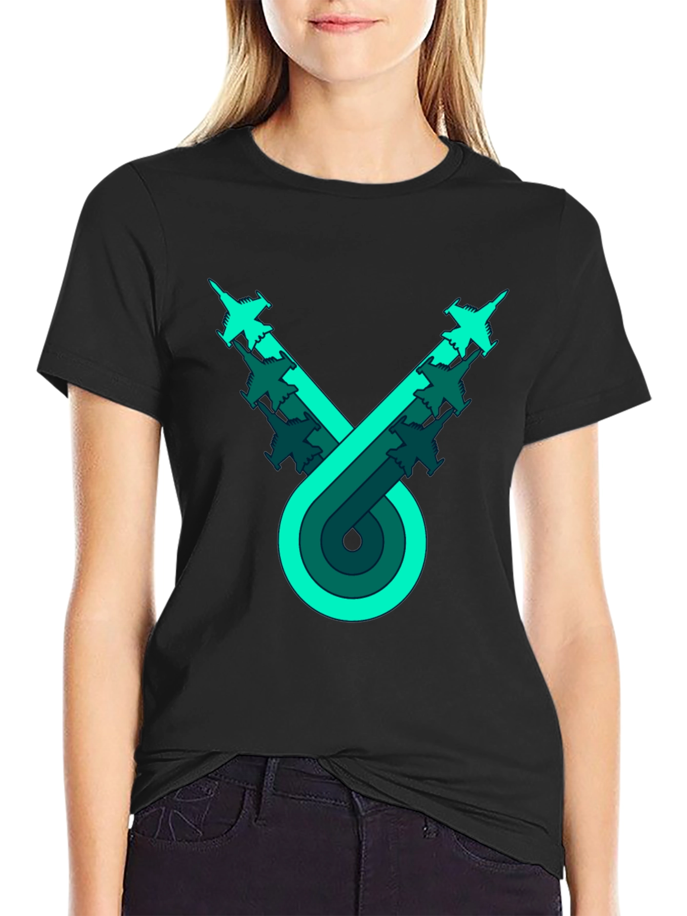 Jet Stream Graphic T-Shirt