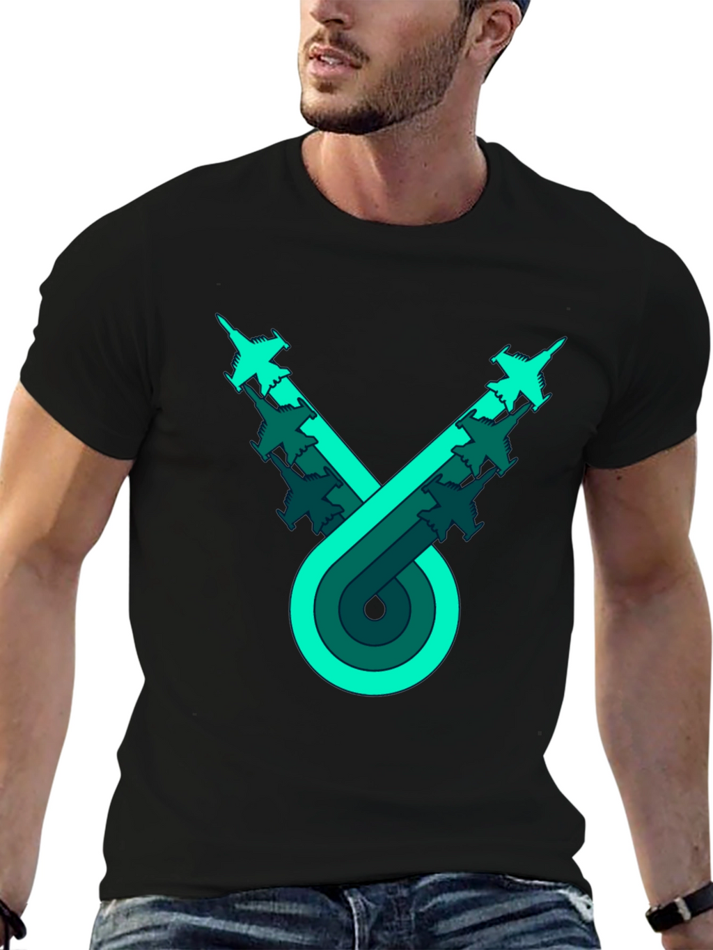 Jet Stream Graphic T-Shirt