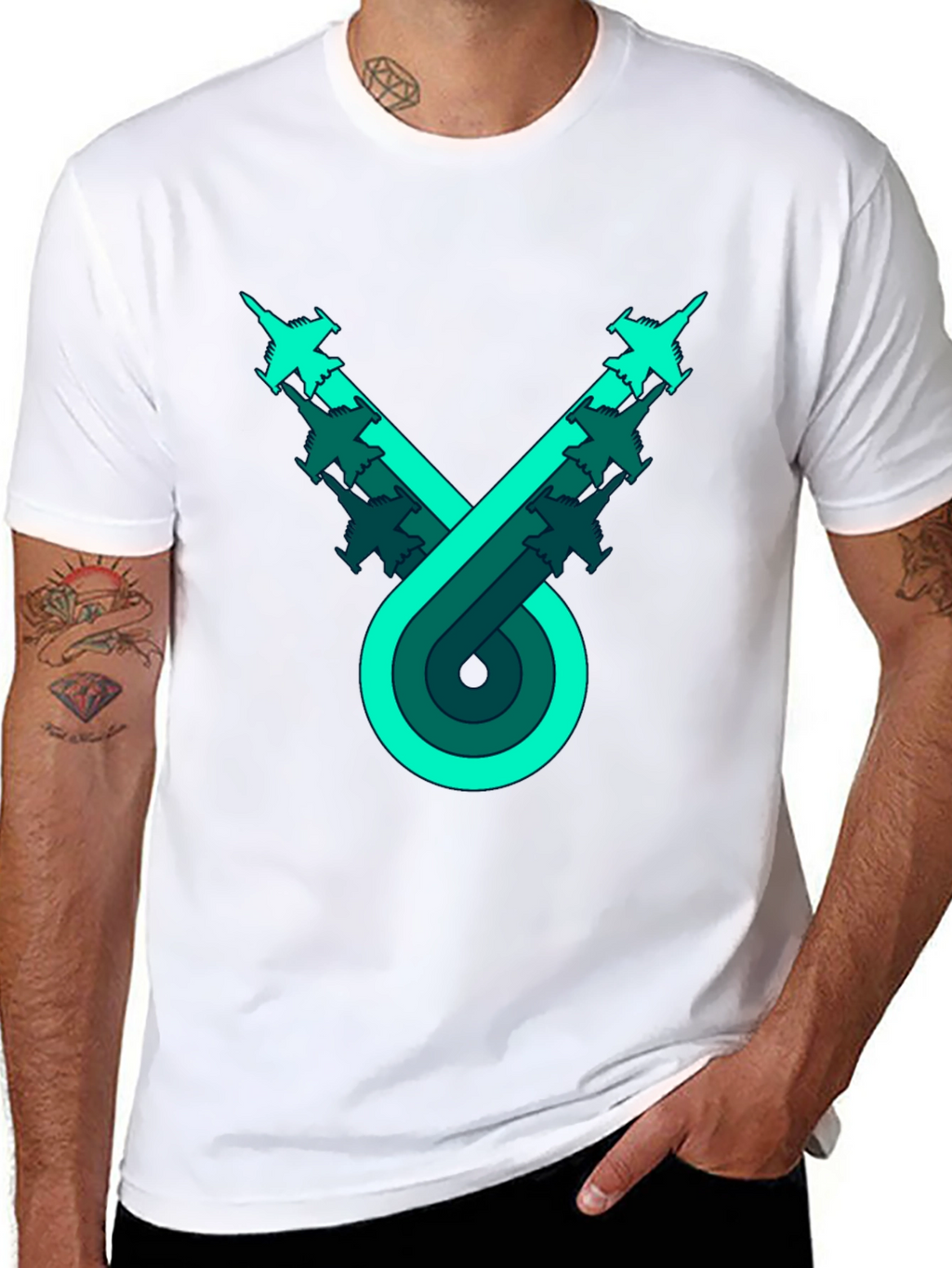 Jet Stream Graphic T-Shirt