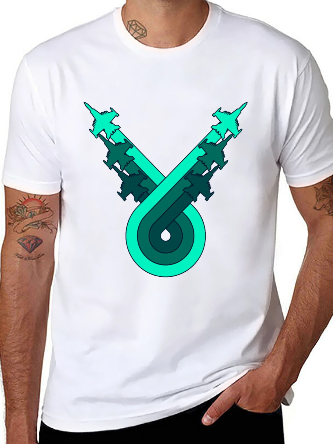 Jet Stream Graphic T-Shirt