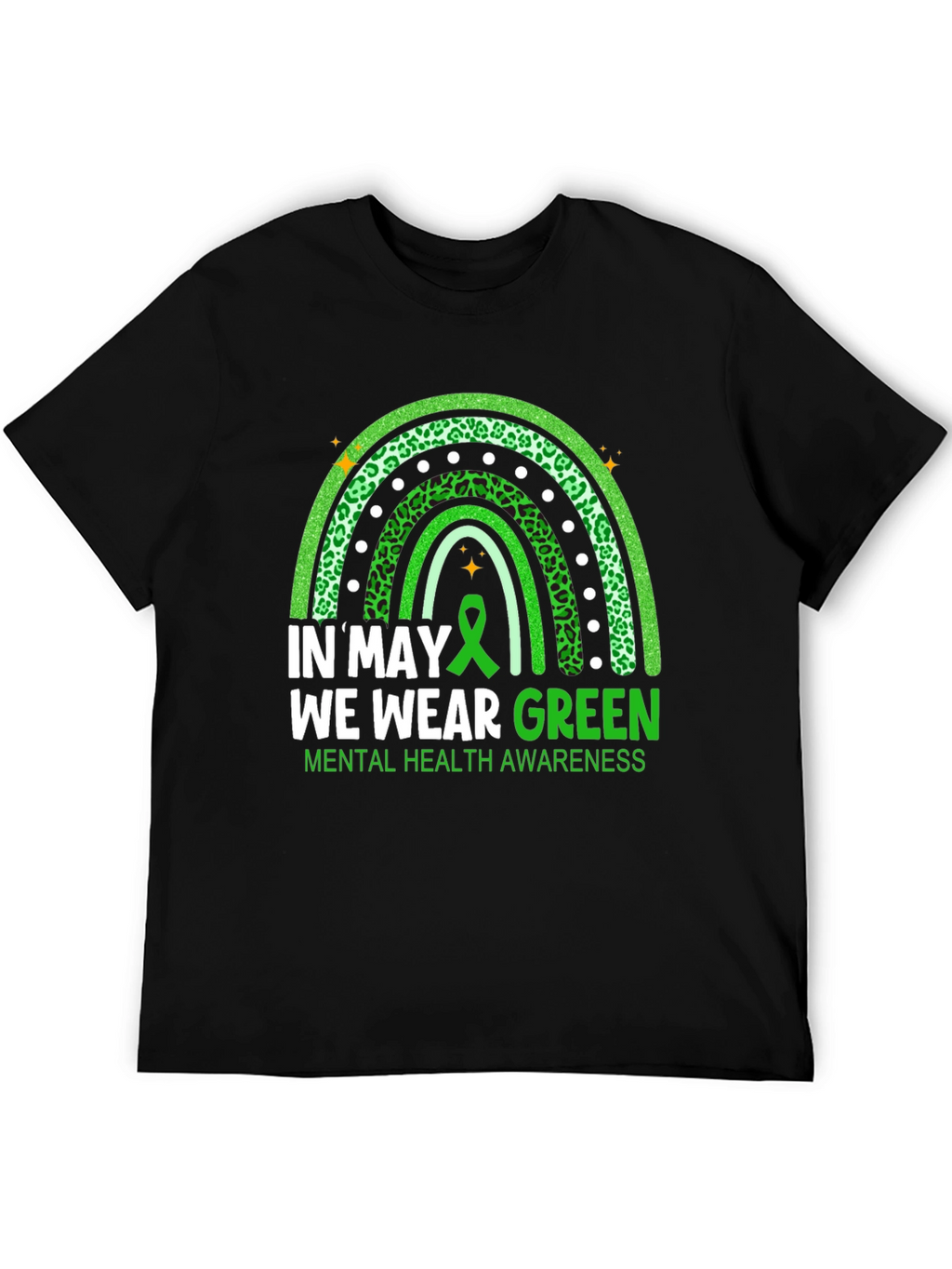 Green Mental Health Awareness T-Shirt