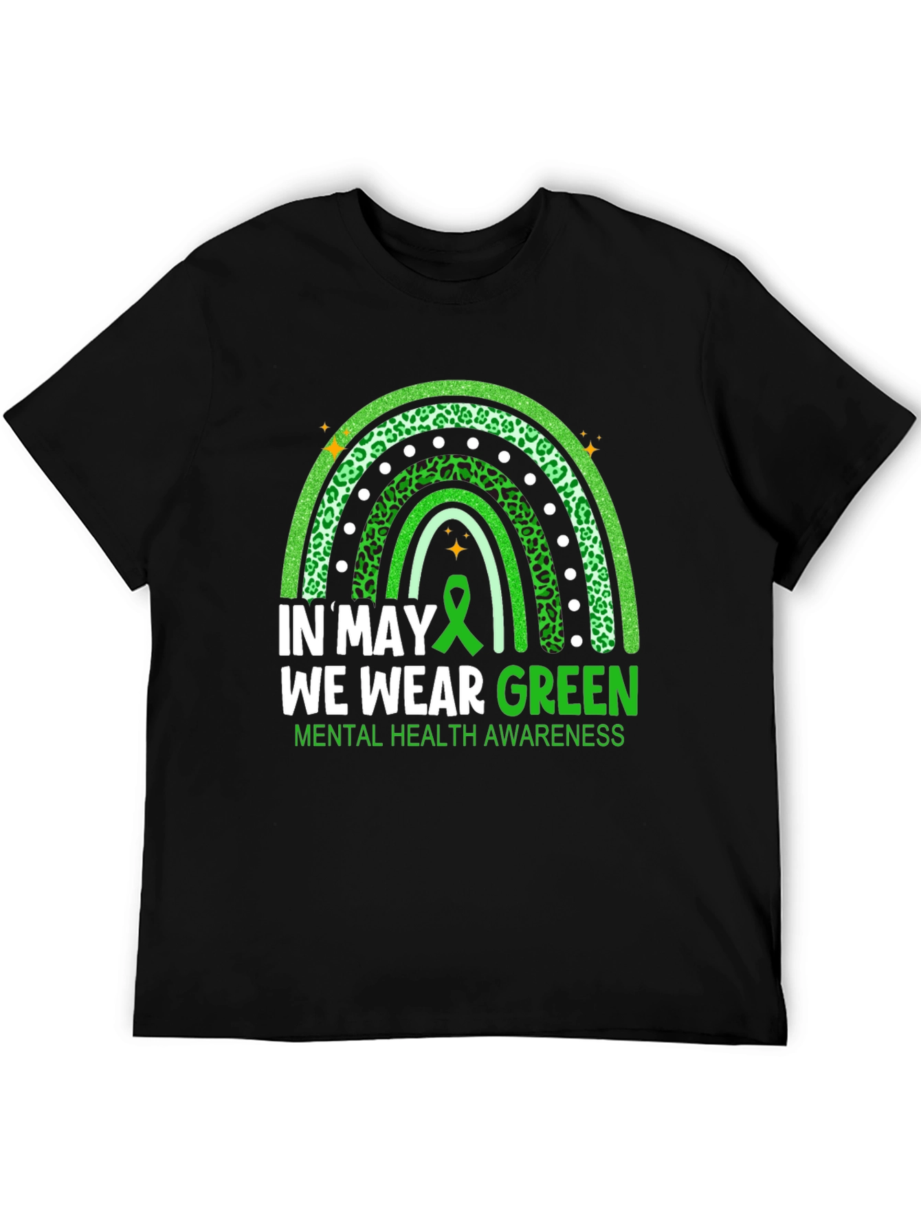 Green Mental Health Awareness T-Shirt