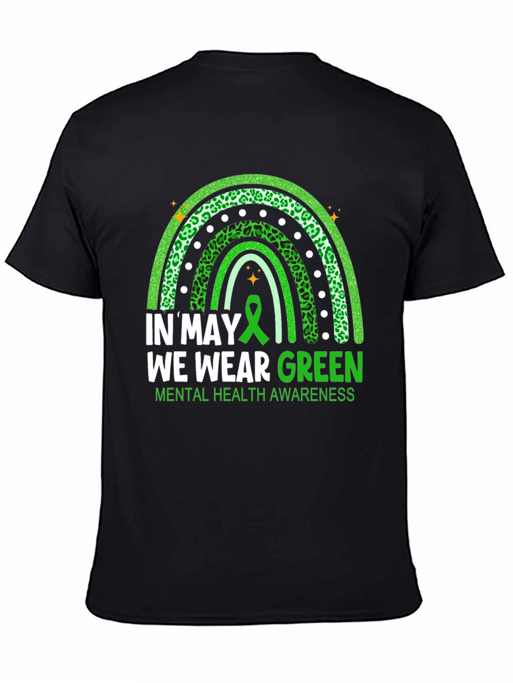 Green Mental Health Awareness T-Shirt