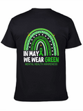 Green Mental Health Awareness T-Shirt