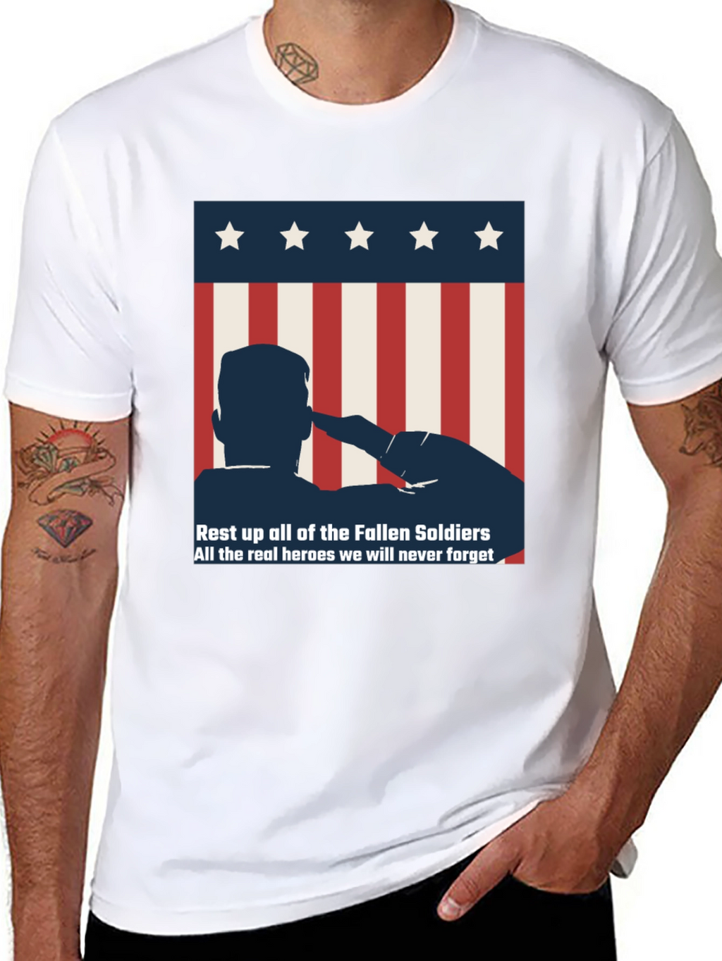 Fallen Soldiers Graphic Tee