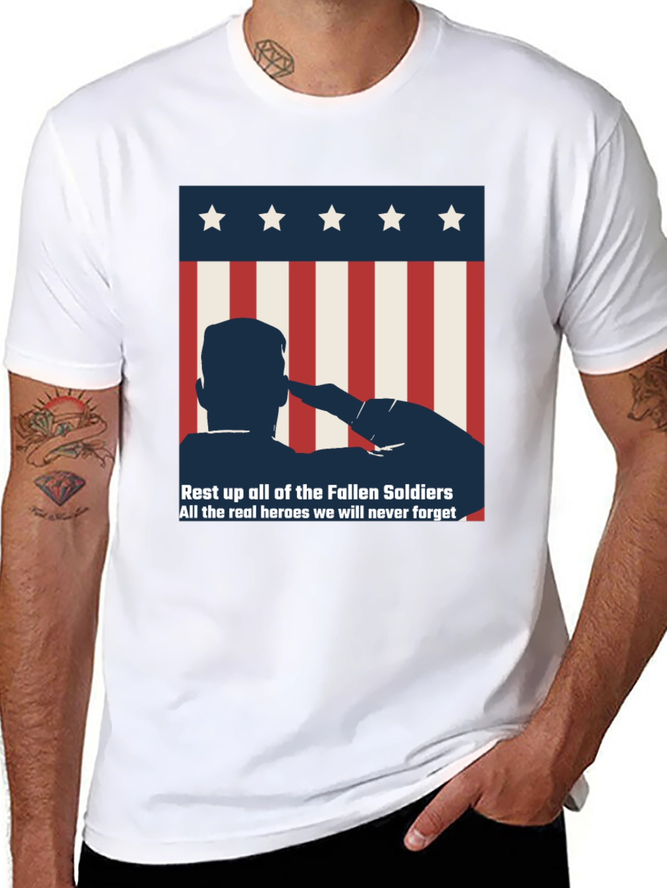 Fallen Soldiers Graphic Tee