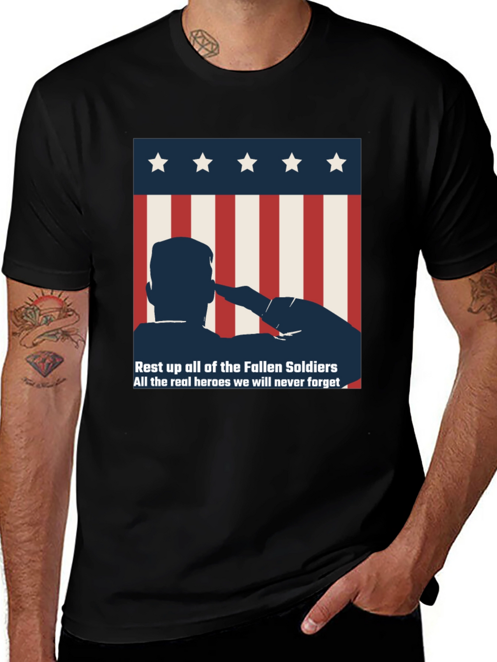 Fallen Soldiers Graphic Tee