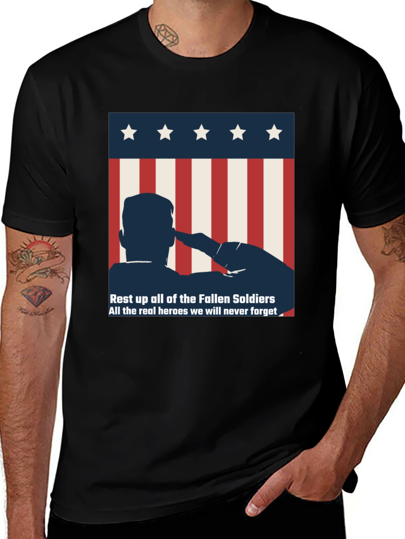 Fallen Soldiers Graphic Tee