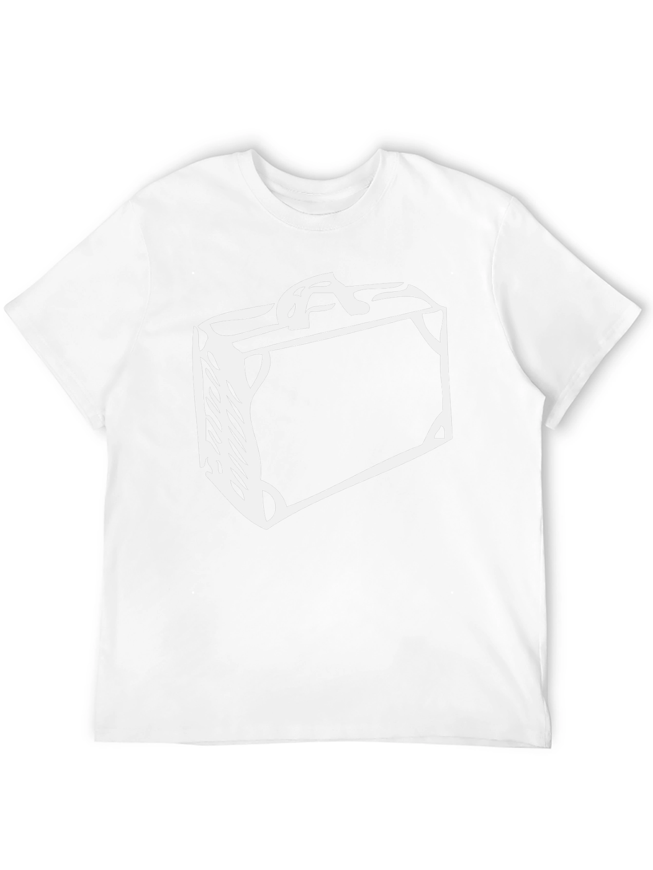 Suitcase Graphic Black Tee - Travel Ready Style