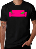 Cool Graphic Tee - Pink Couch