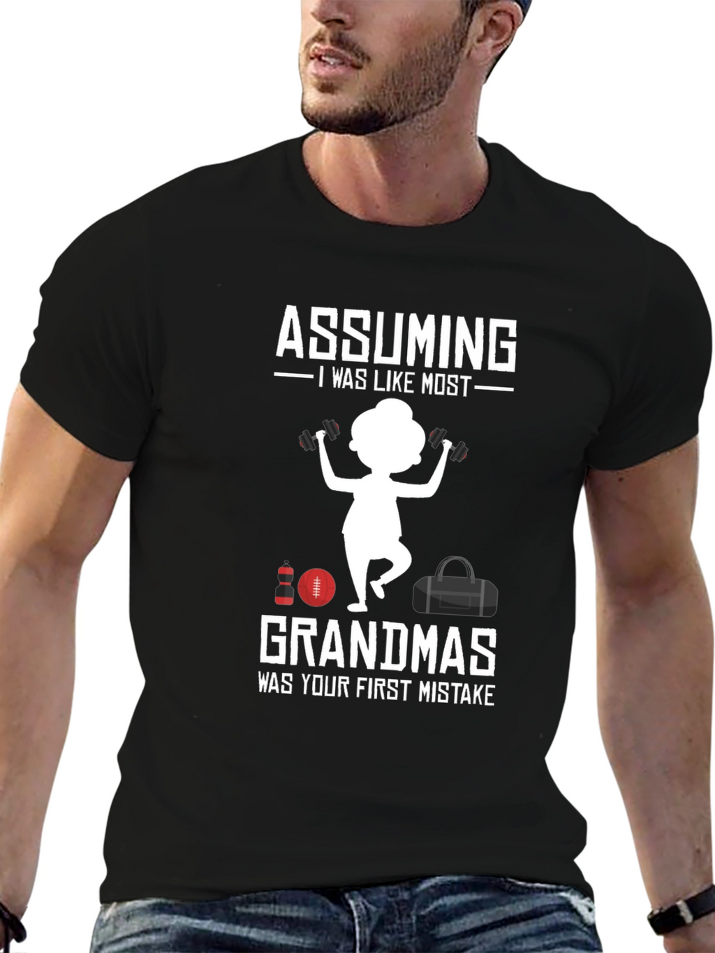 Funny Grandma Workout T-Shirt