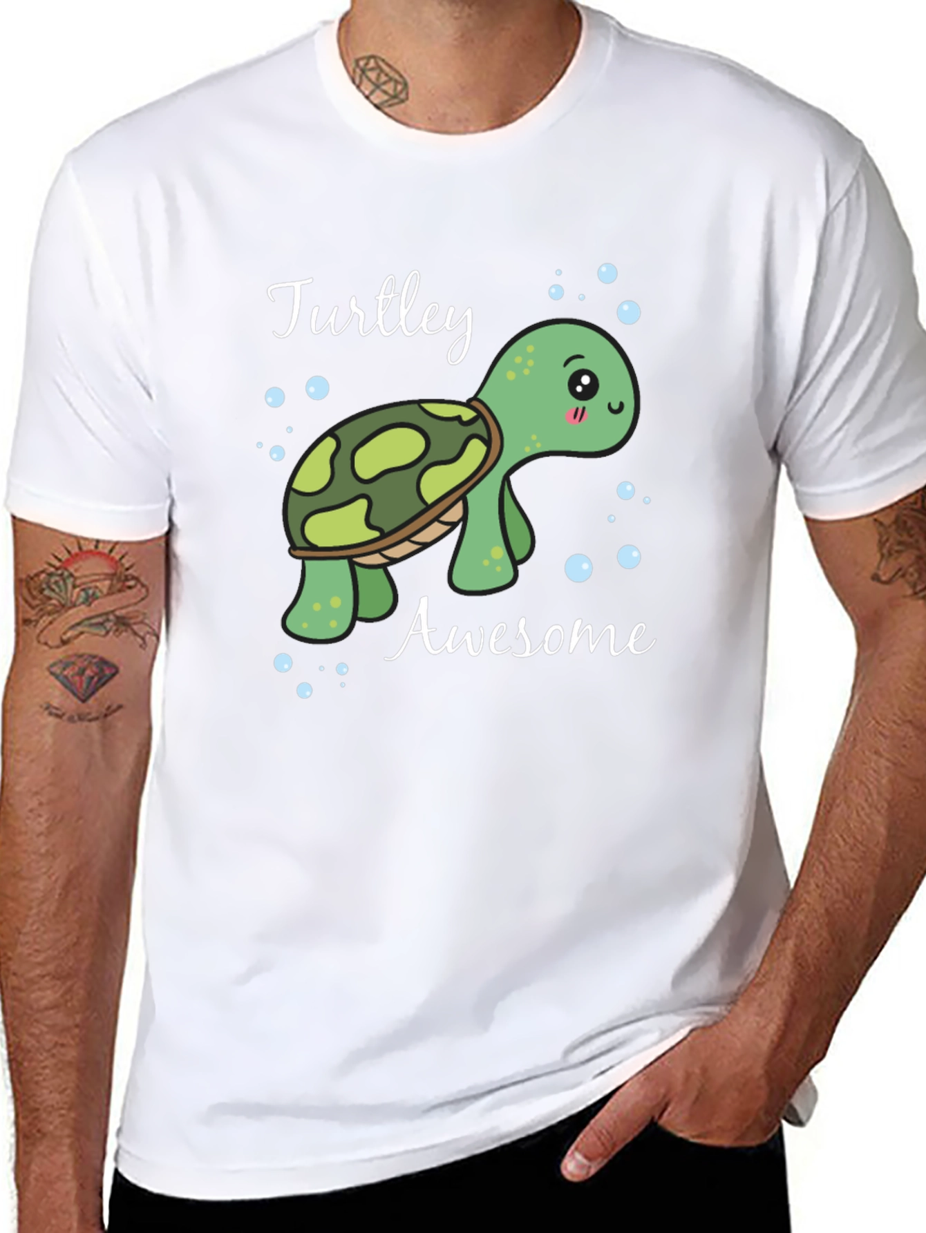 Turtley Awesome Graphic T-Shirt