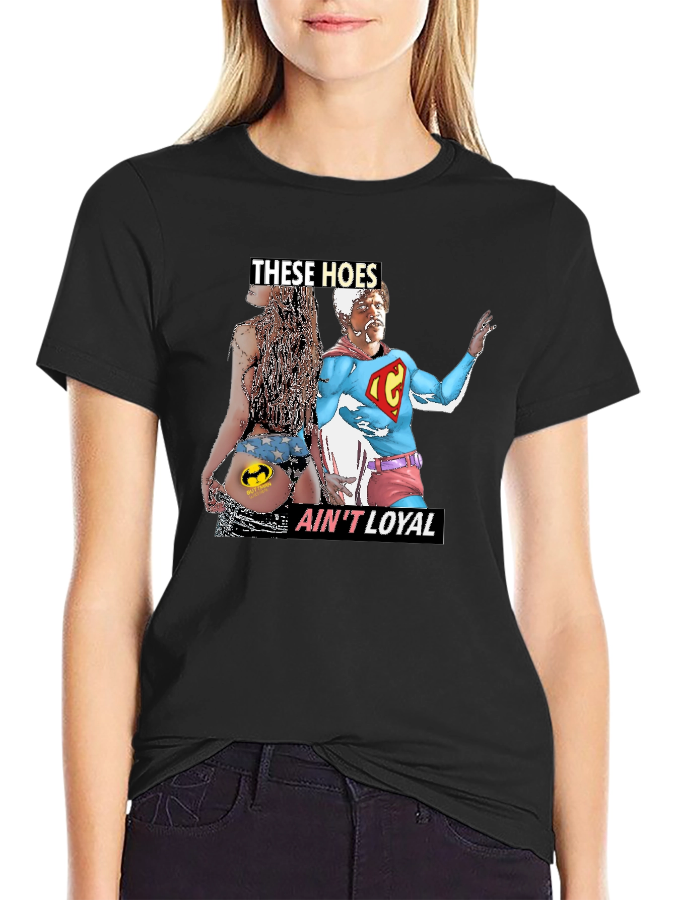 THESE HOES AINT LOYAL Graphic Tee