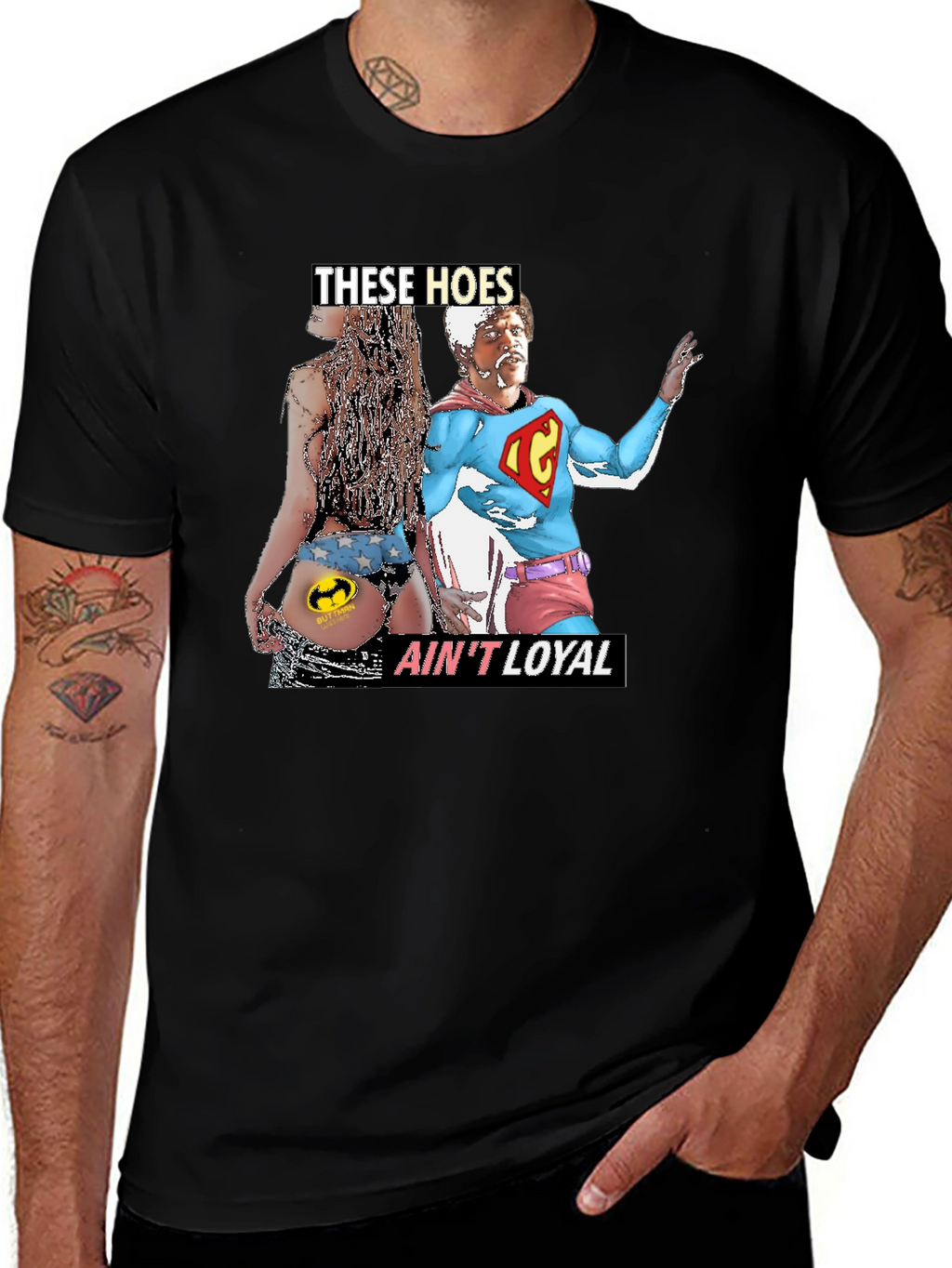 THESE HOES AINT LOYAL Graphic Tee