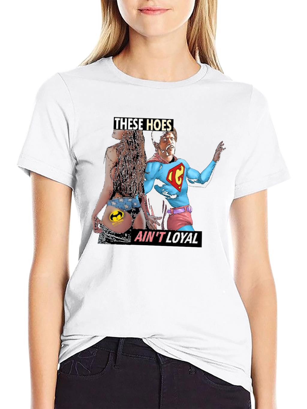 THESE HOES AINT LOYAL Graphic Tee