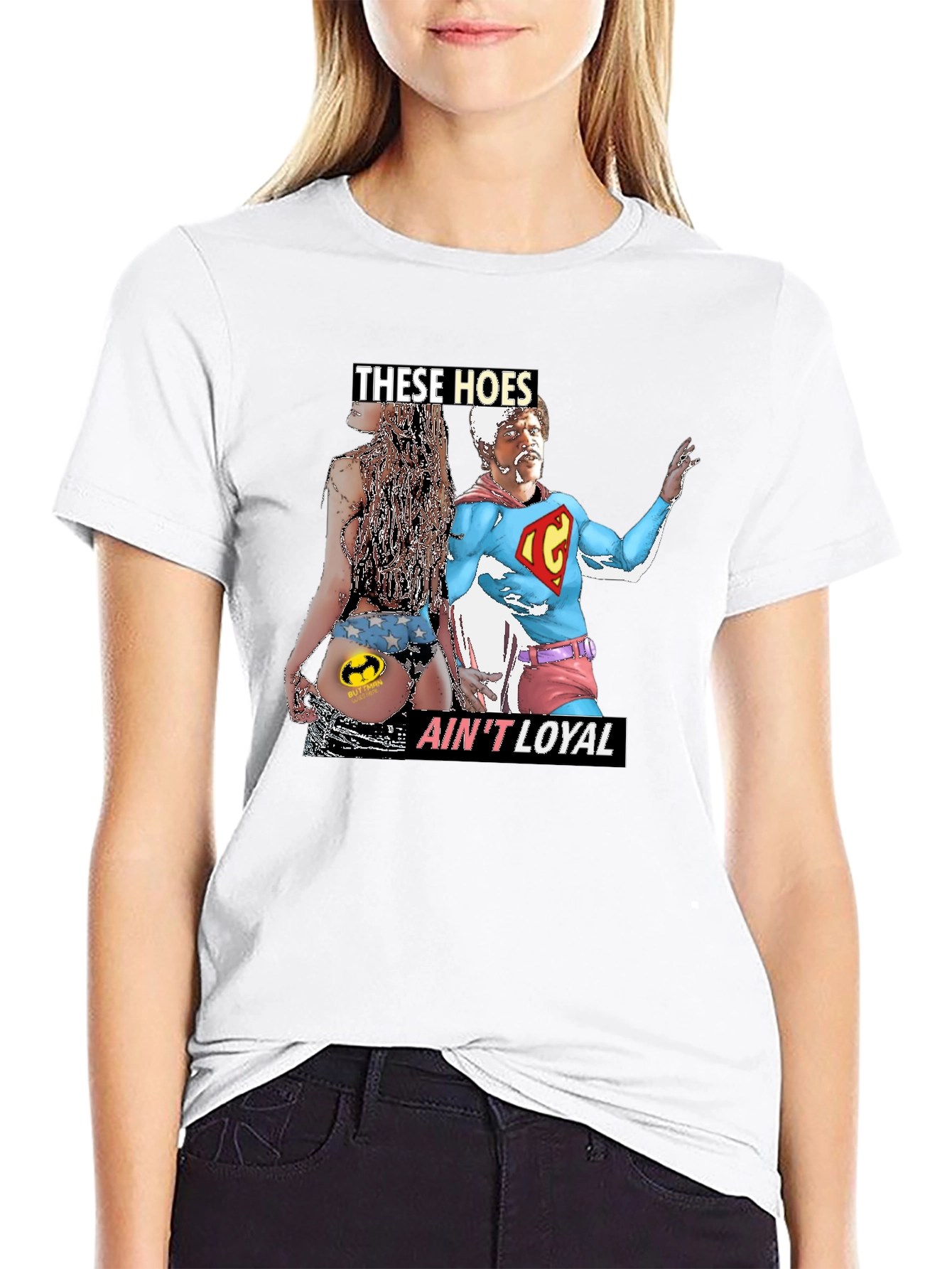 THESE HOES AINT LOYAL Graphic Tee