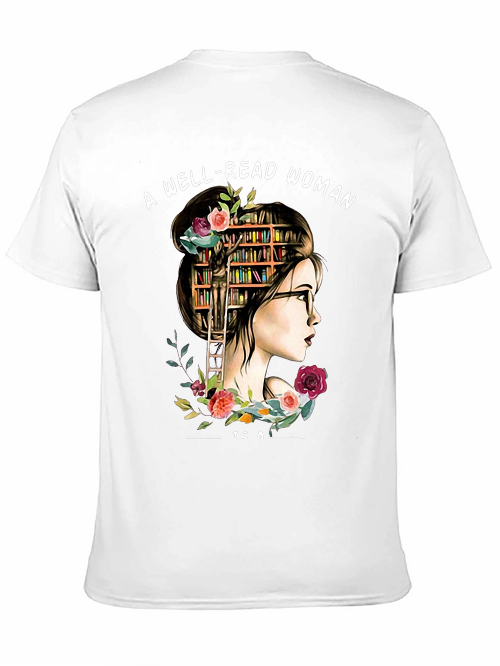 Well-Read Woman Graphic Tee - Book Lover Shirt