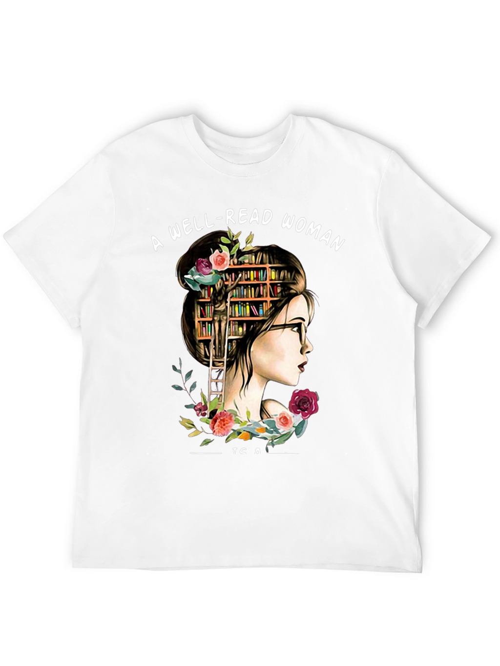 Well-Read Woman Graphic Tee - Book Lover Shirt