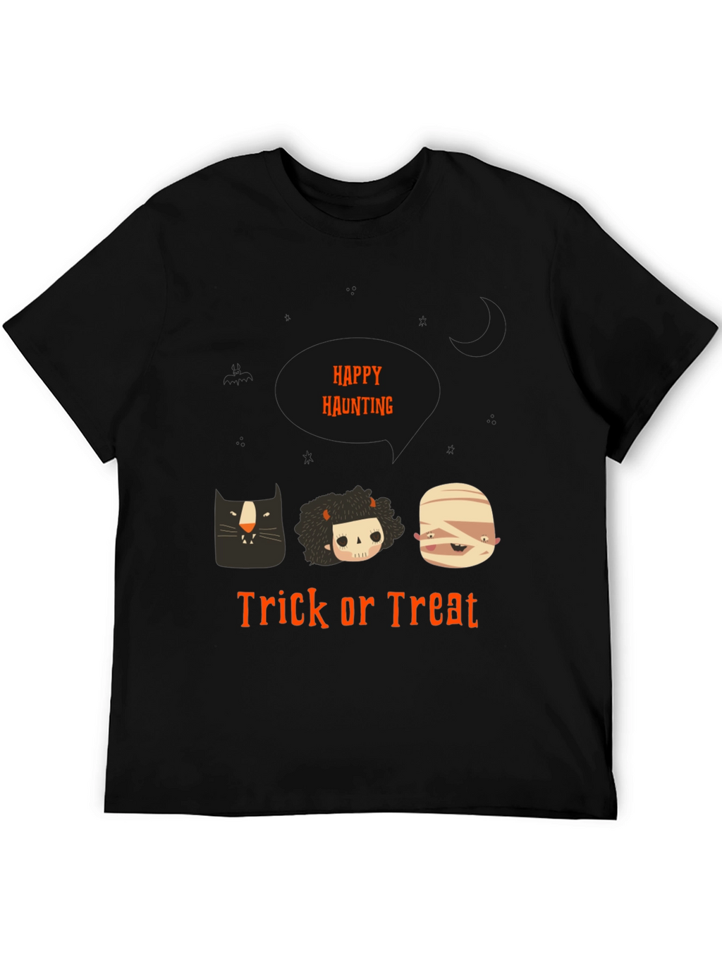 Happy Haunting Trick or Treat Halloween T-Shirt